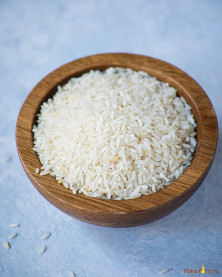 Sona Masoori rice grains